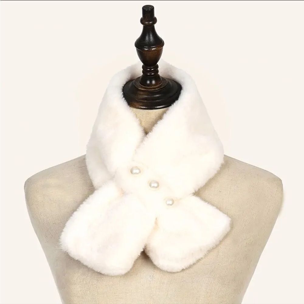 FAUX‎ RABBIT NECK WRAP SCARF